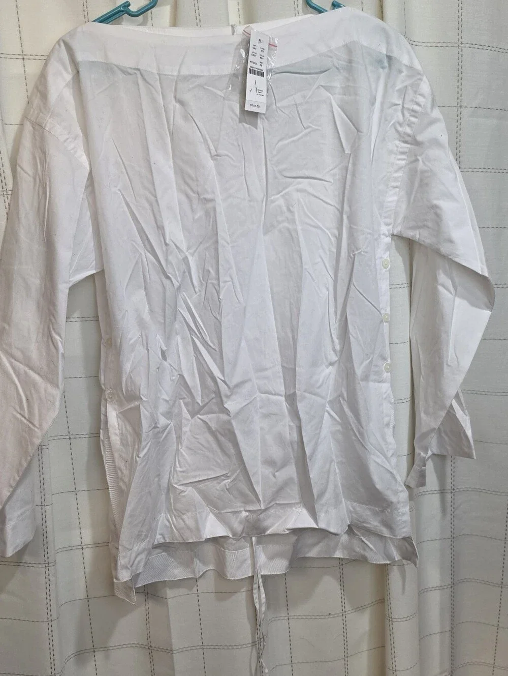 J Crew Ciel top in cotton poplin